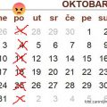 ponedeljak-kalendar