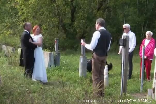 Venčanje na granici USA kanada