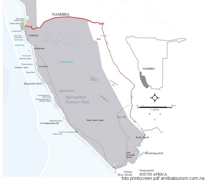 Sperrgebiet nacioanlni parka