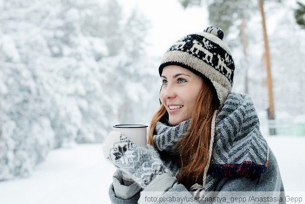 žena zima hladnoća