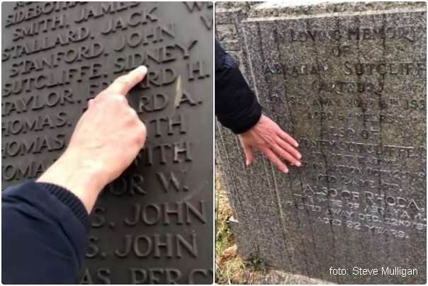 grob i  spomen ploča