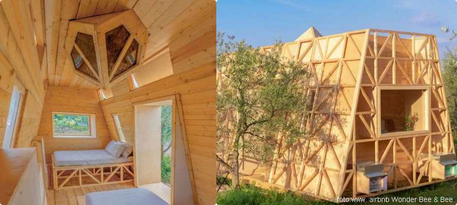 kuća -soba  s pčelama 