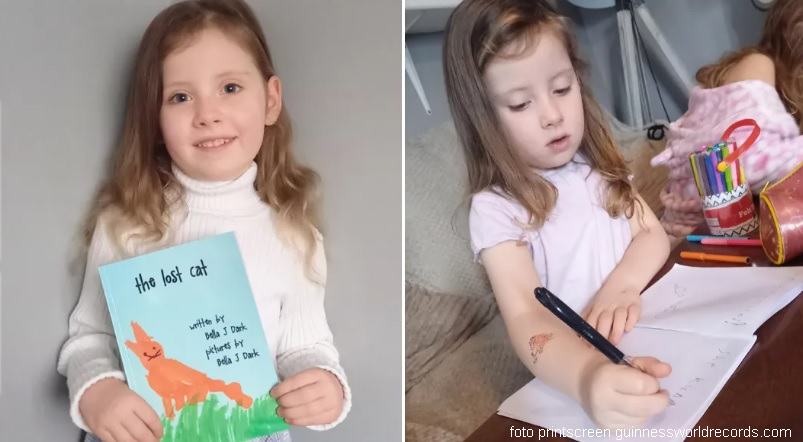 Bela Džej Dark najmlađa autokr knjige