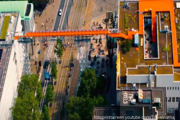 pešačka staza roterdam