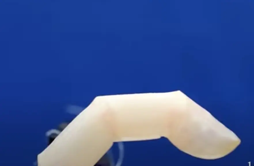 veštačka koža robot prst