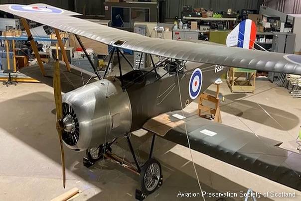 Sopwith 1&frac12; Strutter avion