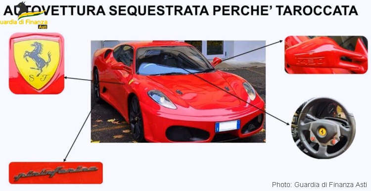 lažni ferrari