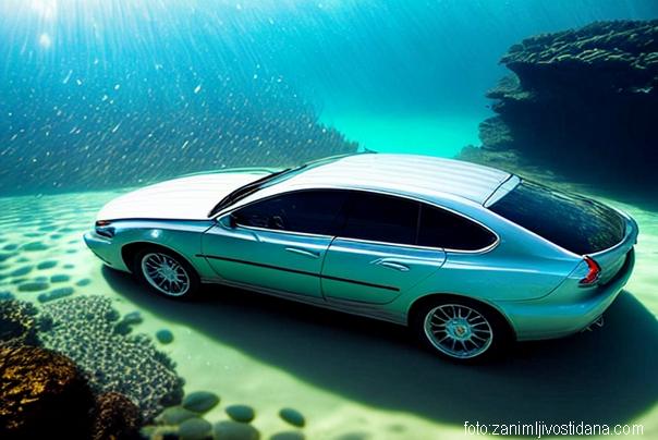 potopljeni automobil