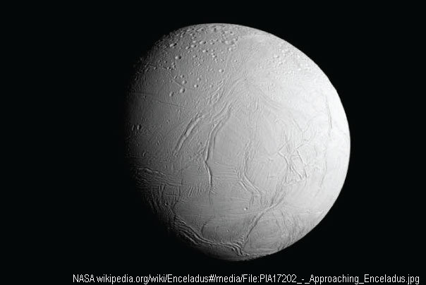 Enceladus Saturnov mesec