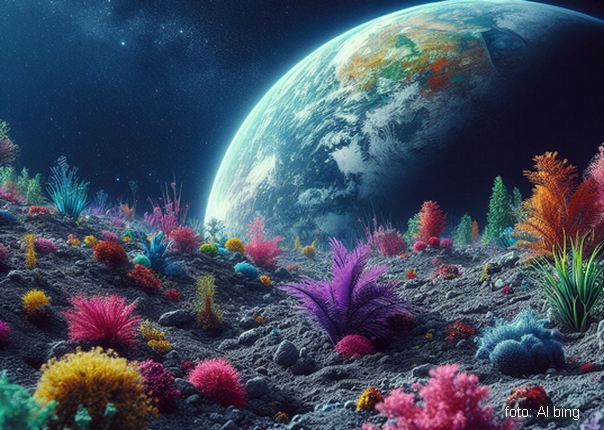 mesečevo tlo biljke