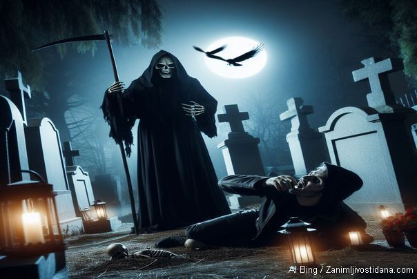 smrt i ljudi groblje