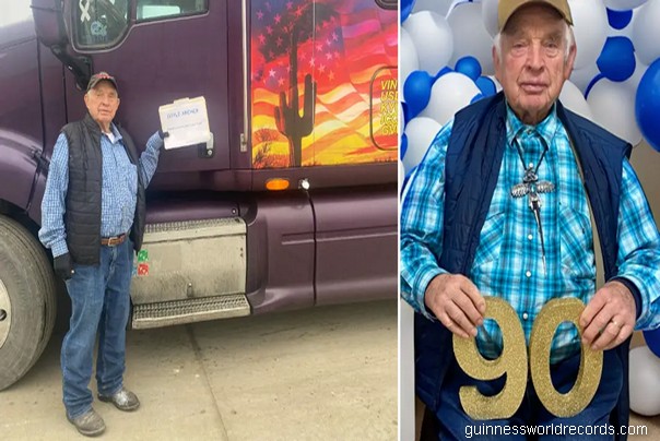 najstariji vozač kamiona na svetu