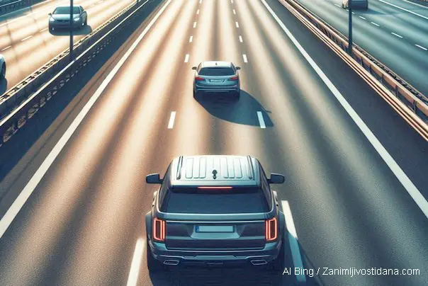 odstojanje automobila