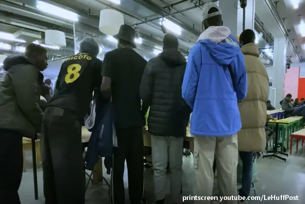 imigranti beskućnici