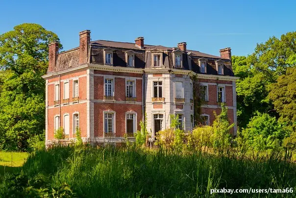 Ilustracija:napuštena kuća