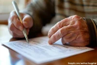 Ilustracija: potvrda penzije