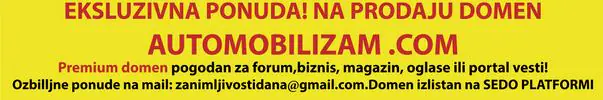 automobilizam.com na prodaju domen