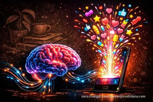 mozak i mobilni telefon