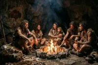 praistorijski ljudi i vatra