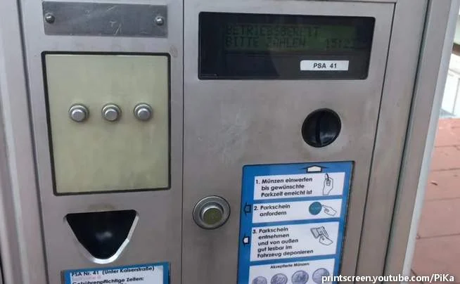 automat za parking nemačka